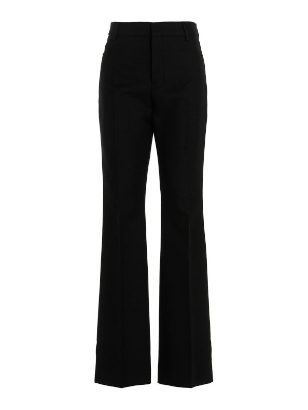 AMI ALEXANDRE MATTIUSSI: テーラードトラウザー - テーラードパンツ - 黒