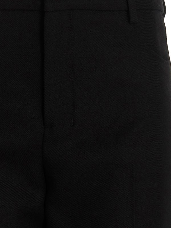 iKRIX AMI ALEXANDRE MATTIUSSI: テーラードトラウザー - テーラードパンツ - 黒