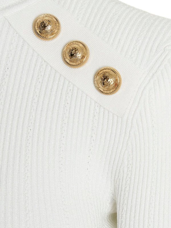 タートルネック/ポロネック - 白 shop online: Balmain