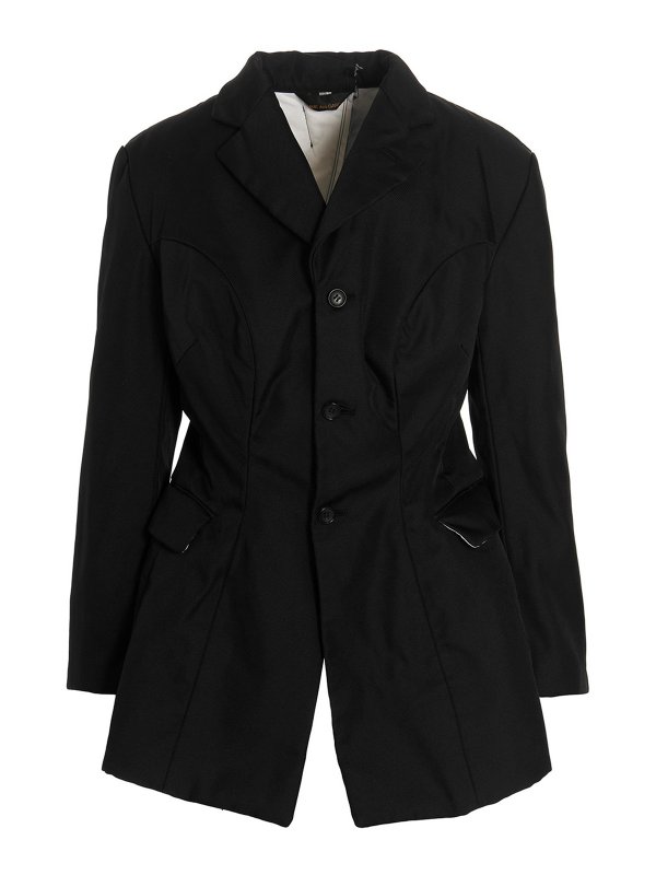 COMME DES GARCONS: blazers - Maxi split blazer