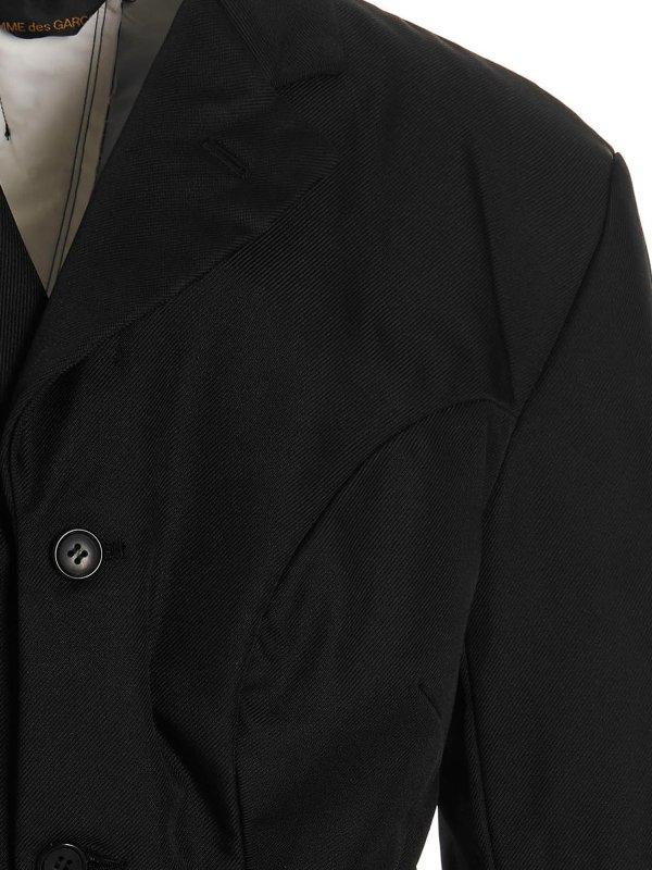 iKRIX COMME DES GARCONS: blazers - Maxi split blazer