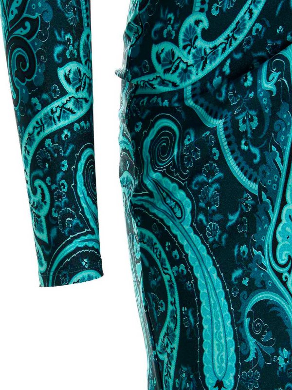 Cocktailkleid - Grün shop online: ETRO