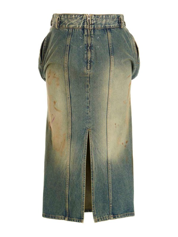 Maison Margiela: Faldas largas online - Falda Larga - Azul Claro