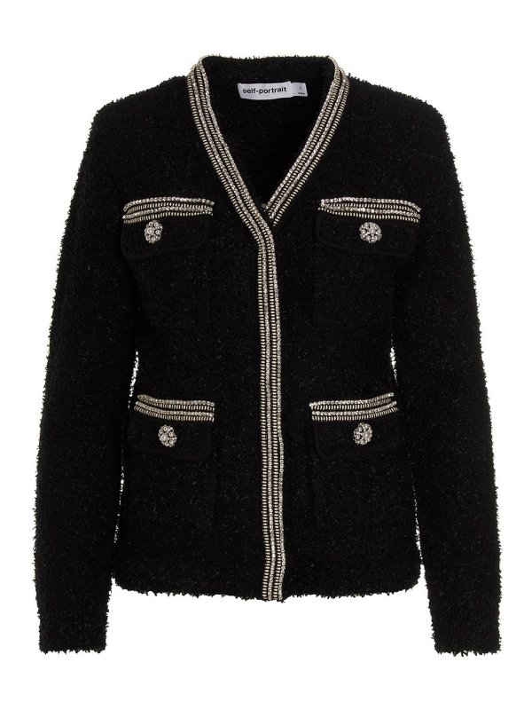 Self Portrait: casual jackets - Jewel jacket