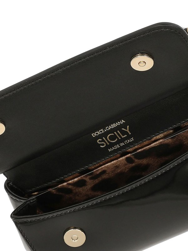 Leather tote bag shop online: DOLCE & GABBANA