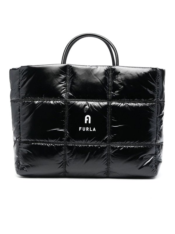FURLA: Handtaschen - Shopper - Schwarz