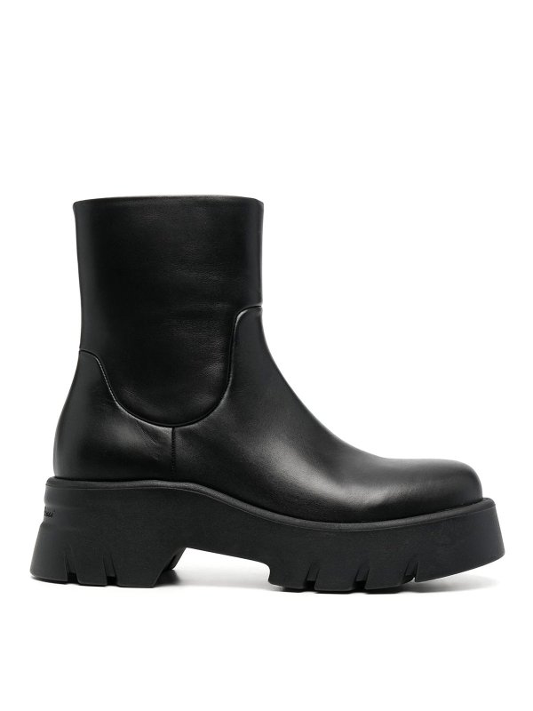Gianvito Rossi: Botines - Botines - Negro