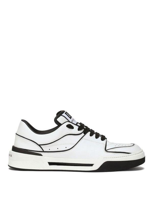 DOLCE & GABBANA: Chaussures de sport - Baskets - Blanc