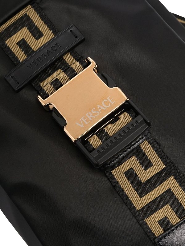 iKRIX VERSACE: belt bags - Greca one-shoulder backpack
