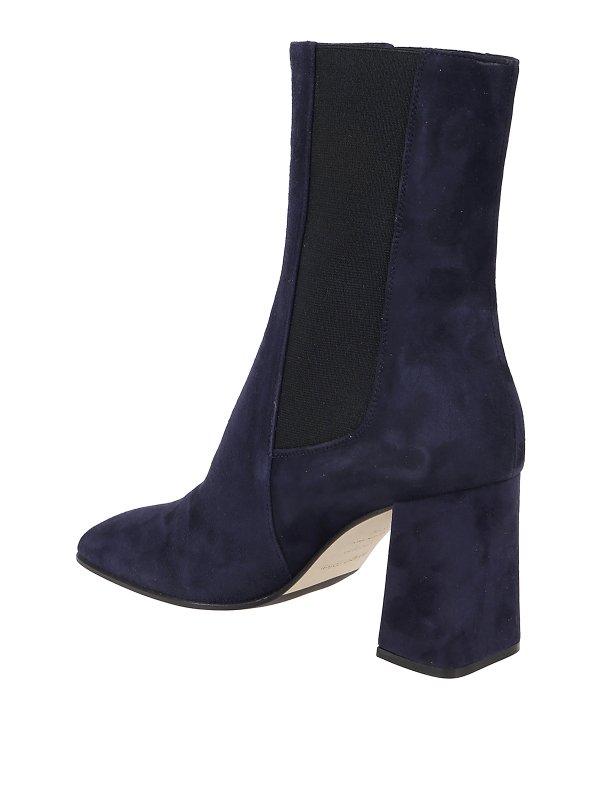 iKRIX SERGIO ROSSI: ブーティー - アンクルブーツ - ダークブルー