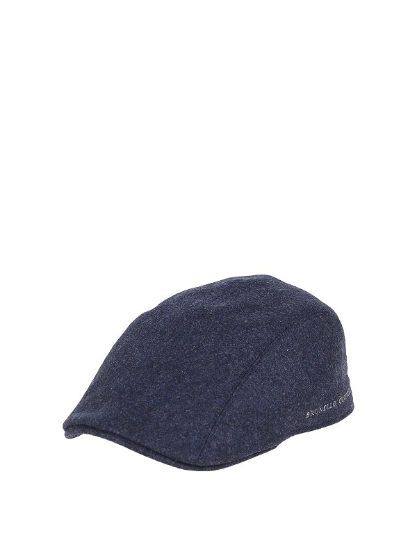 BRUNELLO CUCINELLI: hats & caps - Wool flat cap