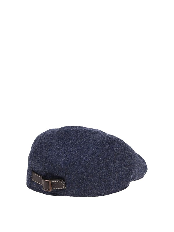 BRUNELLO CUCINELLI: hats & caps online - Wool flat cap
