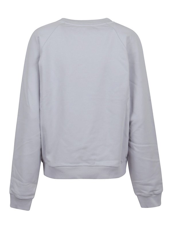 Balmain: Sweatshirts und Pullover online - Sweatshirt - Blau