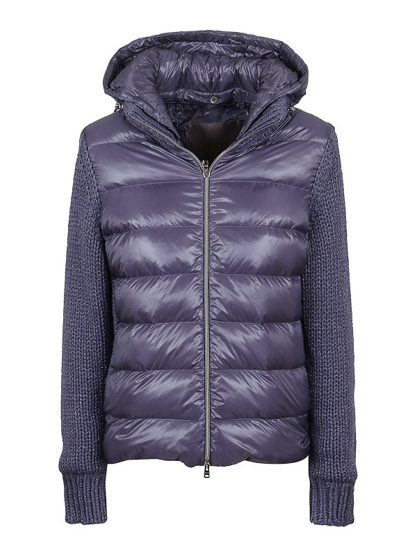 HERNO: padded jackets - Tech fabric puffer jacket
