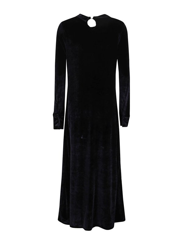 JIL SANDER: maxi dresses online - Velvel V-neck dress