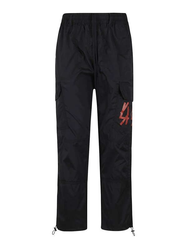 44 LABEL GROUP: casual trousers - Nylon cargo trousers