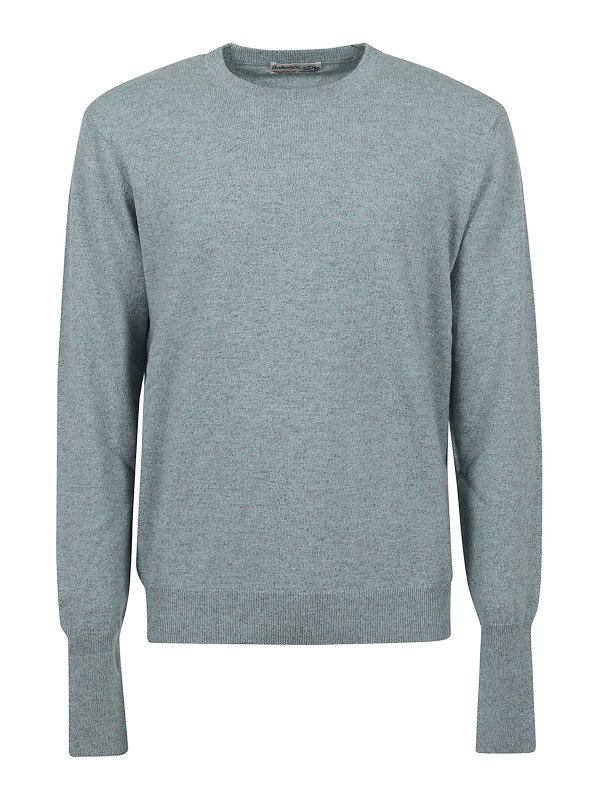 BALLANTYNE: Pull col rond - Pull Col Rond - Vert Clair