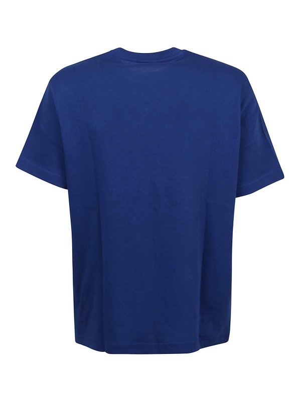 EMPORIO ARMANI: t-shirts online - Logo patch T-shirt