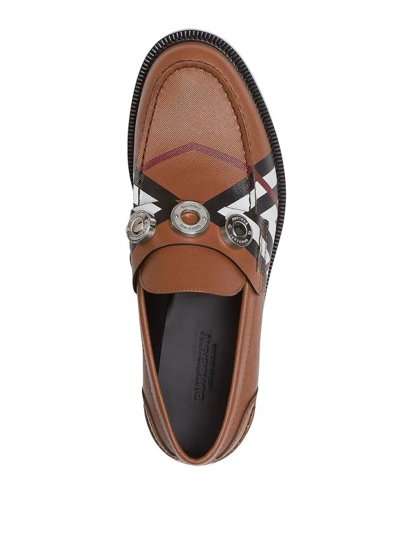 iKRIX BURBERRY: ロファー＆スリッパ - ローファー - ブラウン