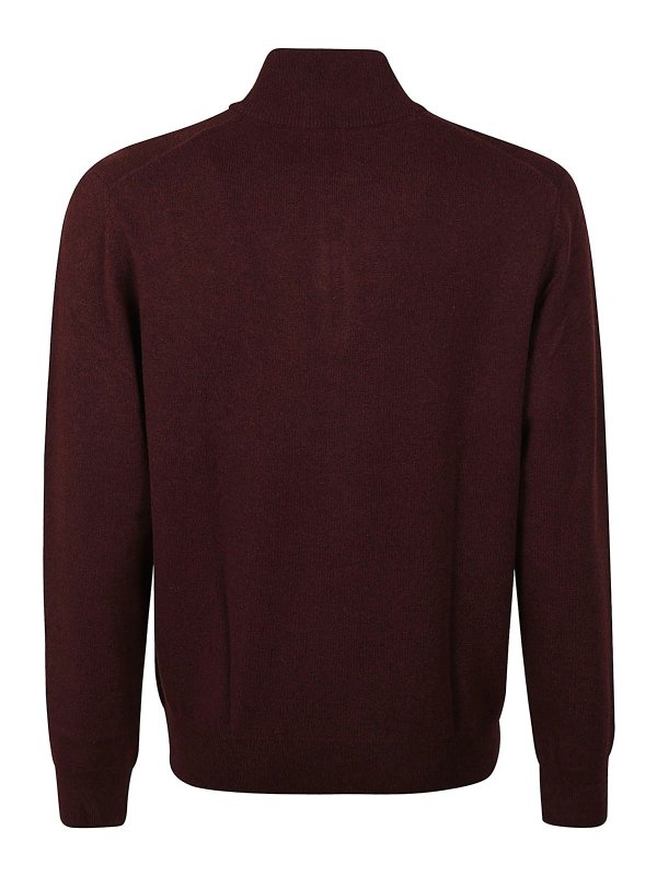 POLO RALPH LAUREN: Col roulé & Col polo online - Pull Col Roulé - Bordeaux