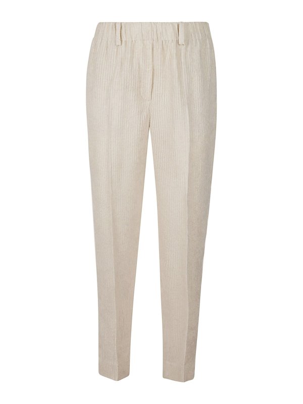 INCOTEX: casual trousers - Corduroy trousers