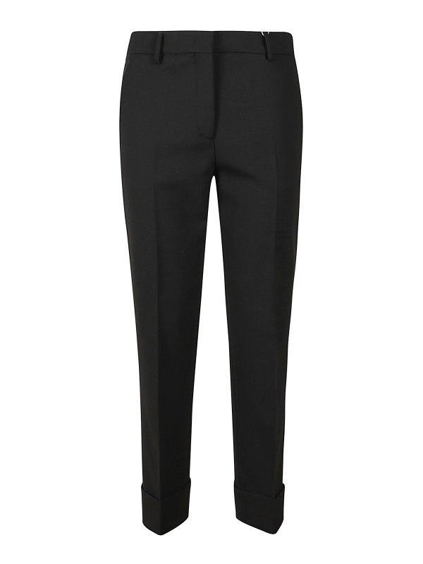 INCOTEX: casual trousers - Wool blend trousers