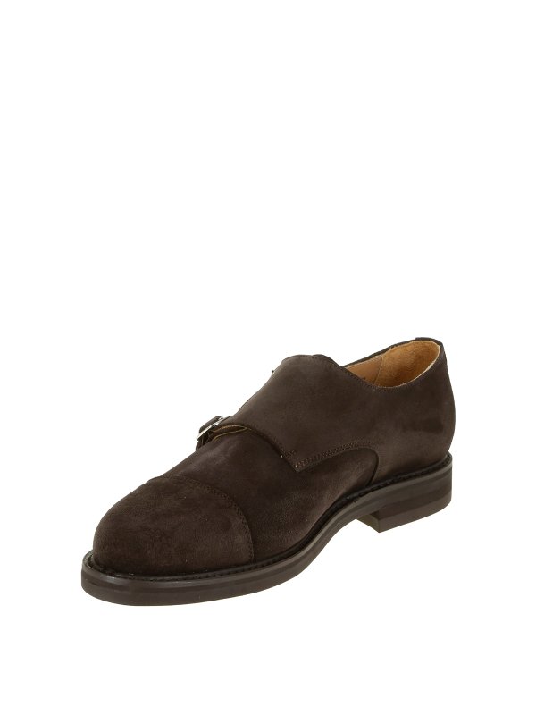 Suede monkstraps shop online: BERWICH