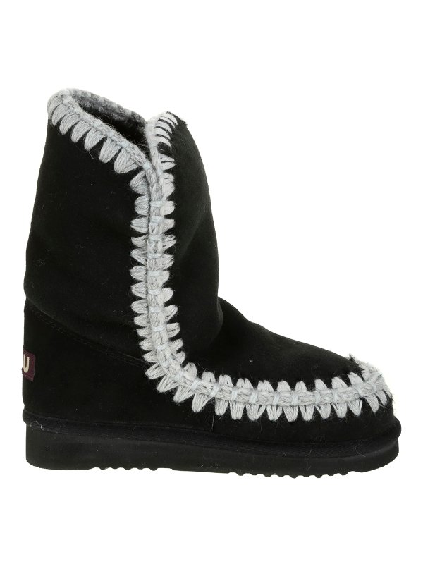 MOU: ankle boots - Eskimo overstitching ankle boots