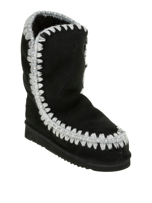 MOU: ankle boots online - Eskimo overstitching ankle boots