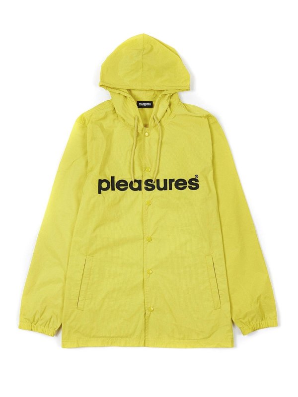 PLEASURES: casual jackets - Keys Coaches tech fabric jacket
