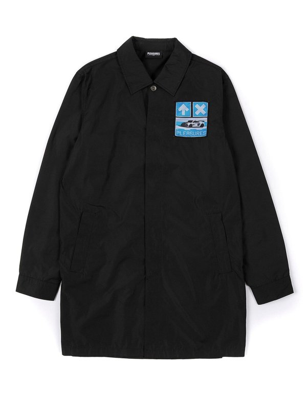 PLEASURES: trench coats - Tech fabric trench coat