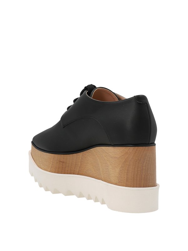 STELLA McCARTNEY: lace-ups shoes online - Elyse wedges