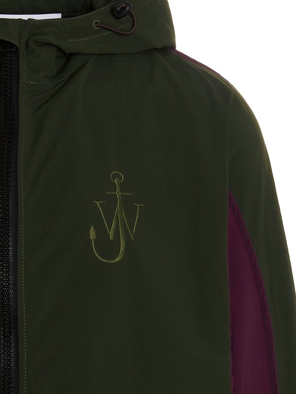 Colorblock long jacket shop online: J.W. ANDERSON