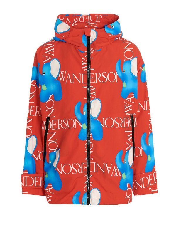 J.W. ANDERSON: カジュアルジャケット - カジュアルジャケット - 赤