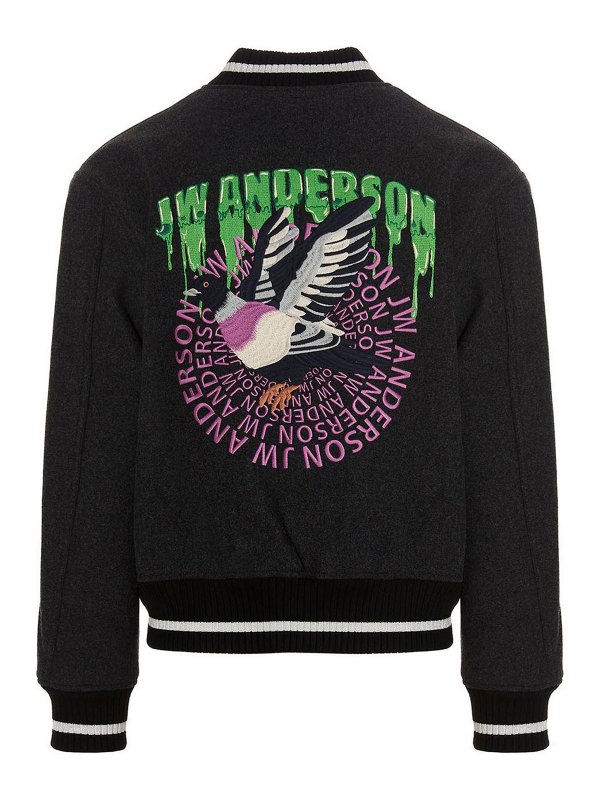 J.W. ANDERSON: bombers online - Varsity bomber jacket
