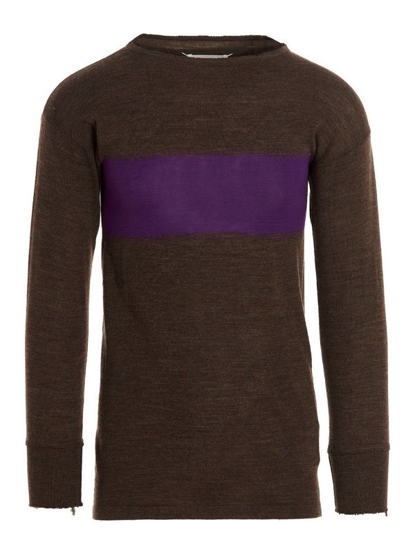 Maison Margiela: クルーネック - クルーネック - マルチカラー