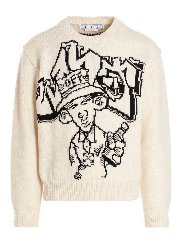 OFF-WHITE: crew necks - Crew sweater
