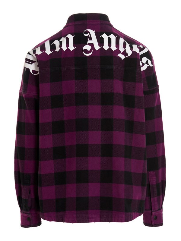 Palm Angels: Hemden online - Hemd - Lila