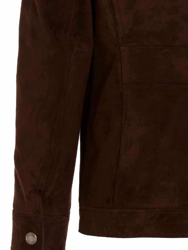 Suede jacket shop online: TOM FORD
