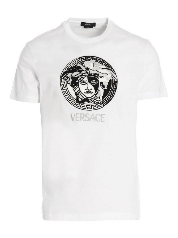 VERSACE: Camisetas - Camiseta - Blanco