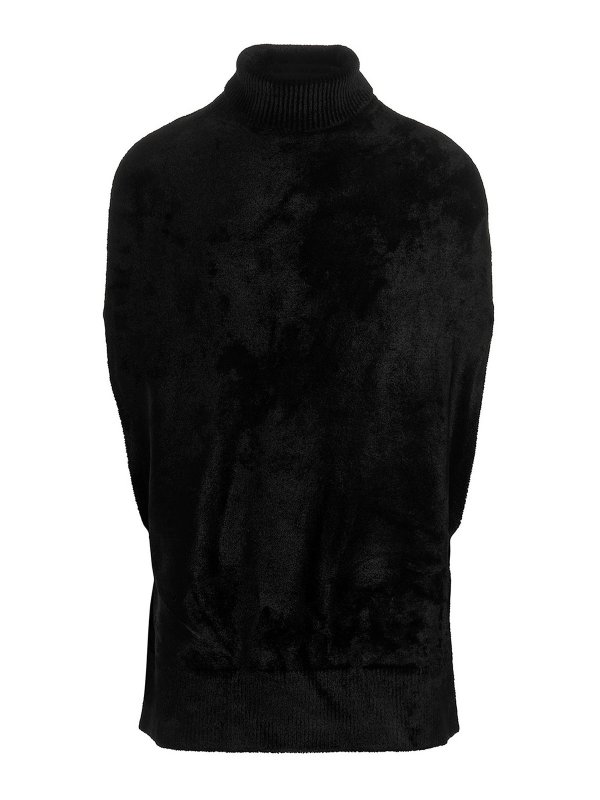 SAPIO: short coats - Double classic cape