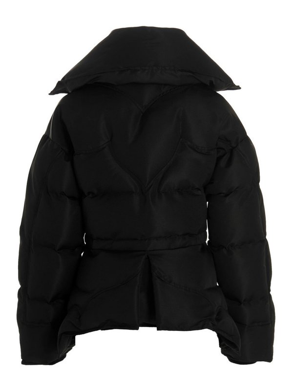 ALEXANDER MCQUEEN: padded jackets online - Ruffled puffer jacket
