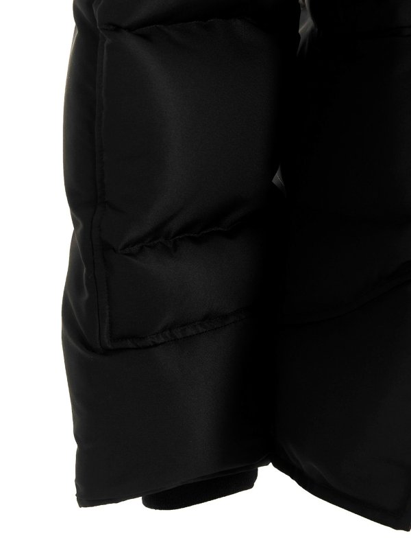 Ruffled puffer jacket shop online: ALEXANDER MCQUEEN