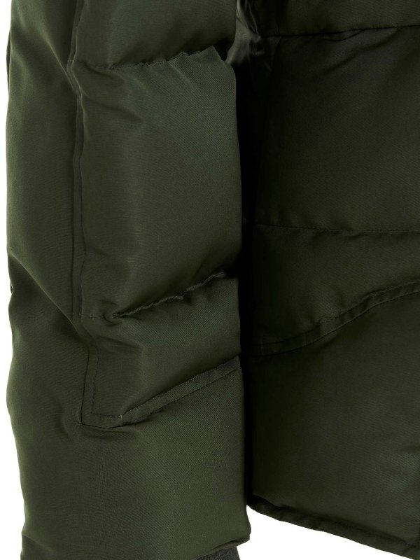 Ruffled puffer jacket shop online: ALEXANDER MCQUEEN
