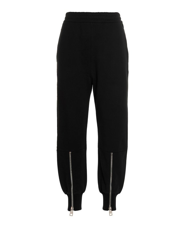 ALEXANDER MCQUEEN: pantaloni sport - Joggers con dettaglio zip