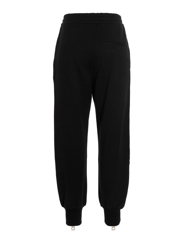 ALEXANDER MCQUEEN: pantaloni sport online - Joggers con dettaglio zip