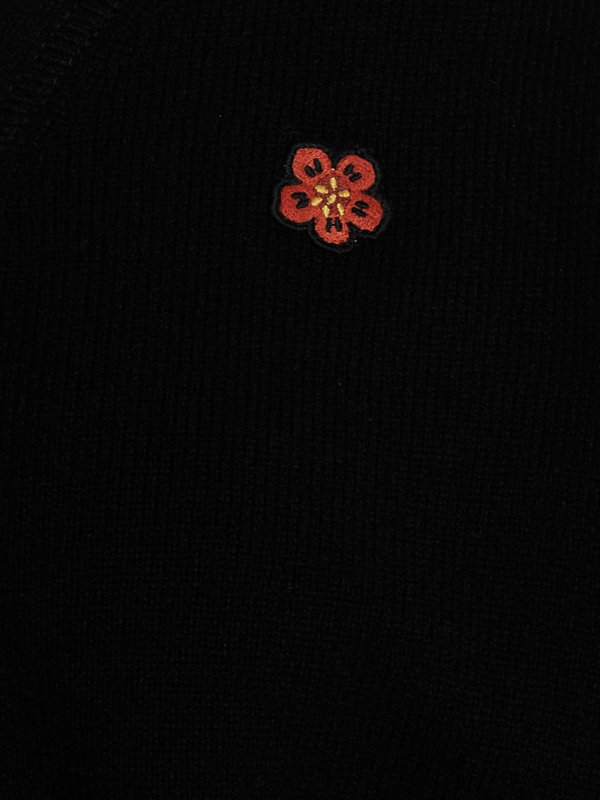 Logo cardigan shop online: KENZO