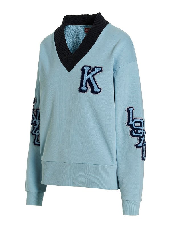 KENZO: スウェット＆セーター online - スウェットシャツ/セーター - ライトブルー