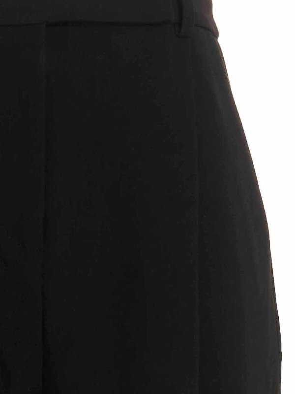 iKRIX Self Portrait: カジュアルトラウザー - カジュアルパンツ - 黒