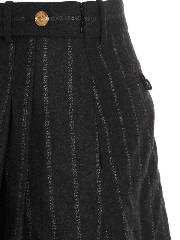 iKRIX VERSACE: mini skirts - Logo skirt